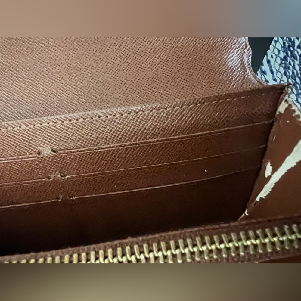 Louis Vuitton Brown Monogram Continental Wallet - Picture 12 of 13